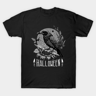 Crows at a Halloween Party T-Shirt